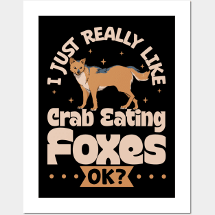 I just really love Crab-eating Foxes Posters and Art